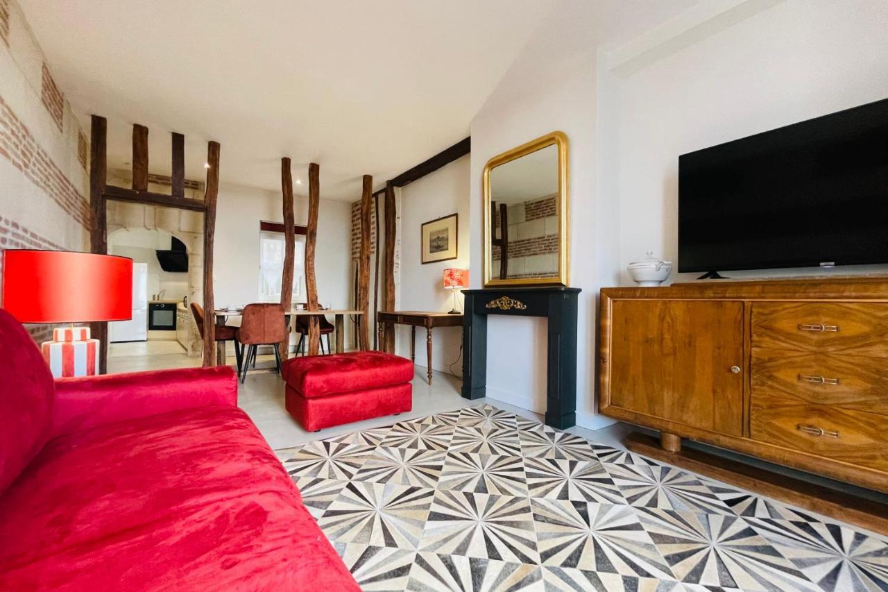 Splendid Apartment At The Foot Of The Castle Of Amboise - View Of The Loir Exteriér fotografie