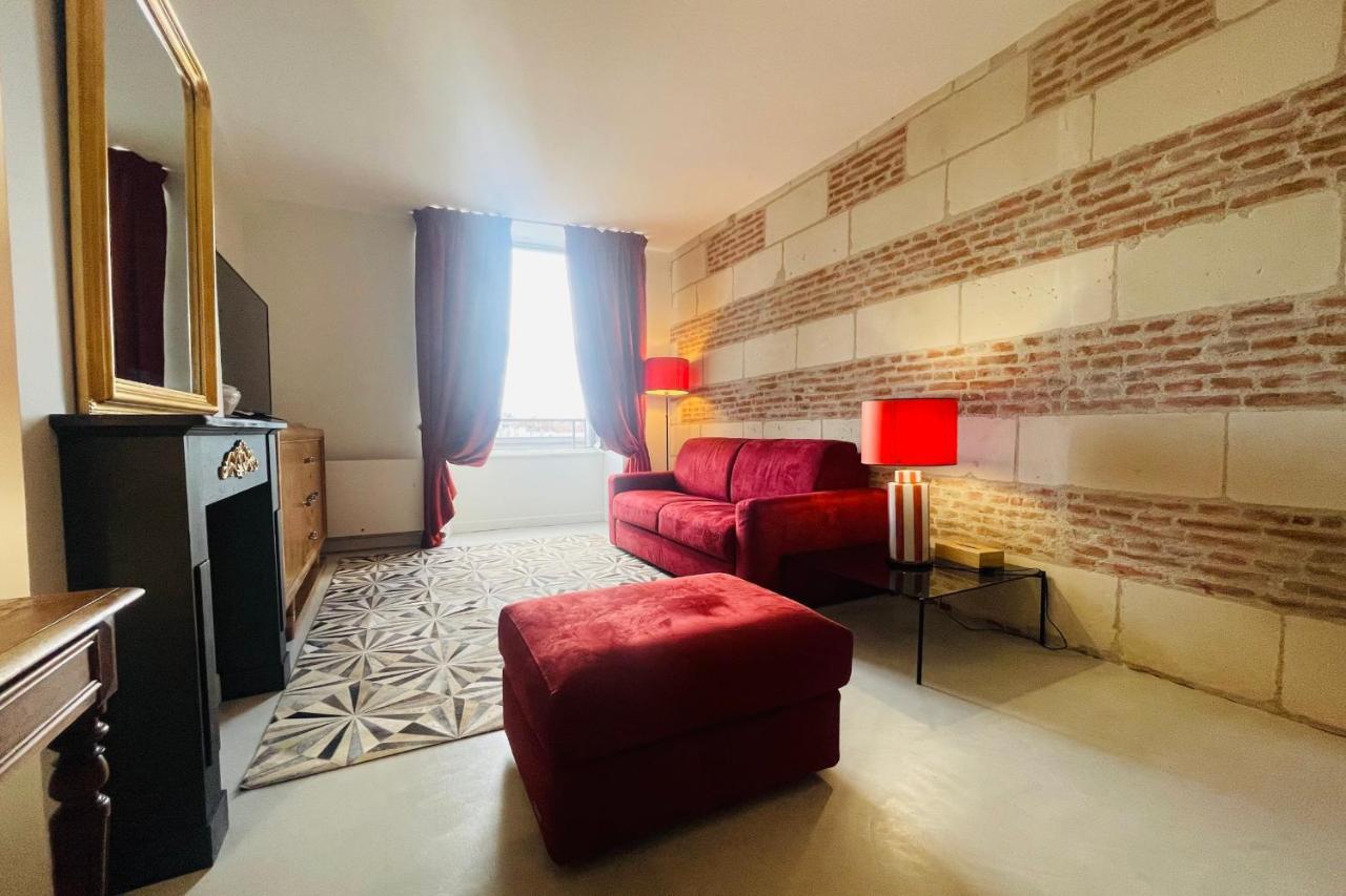 Splendid Apartment At The Foot Of The Castle Of Amboise - View Of The Loir Exteriér fotografie