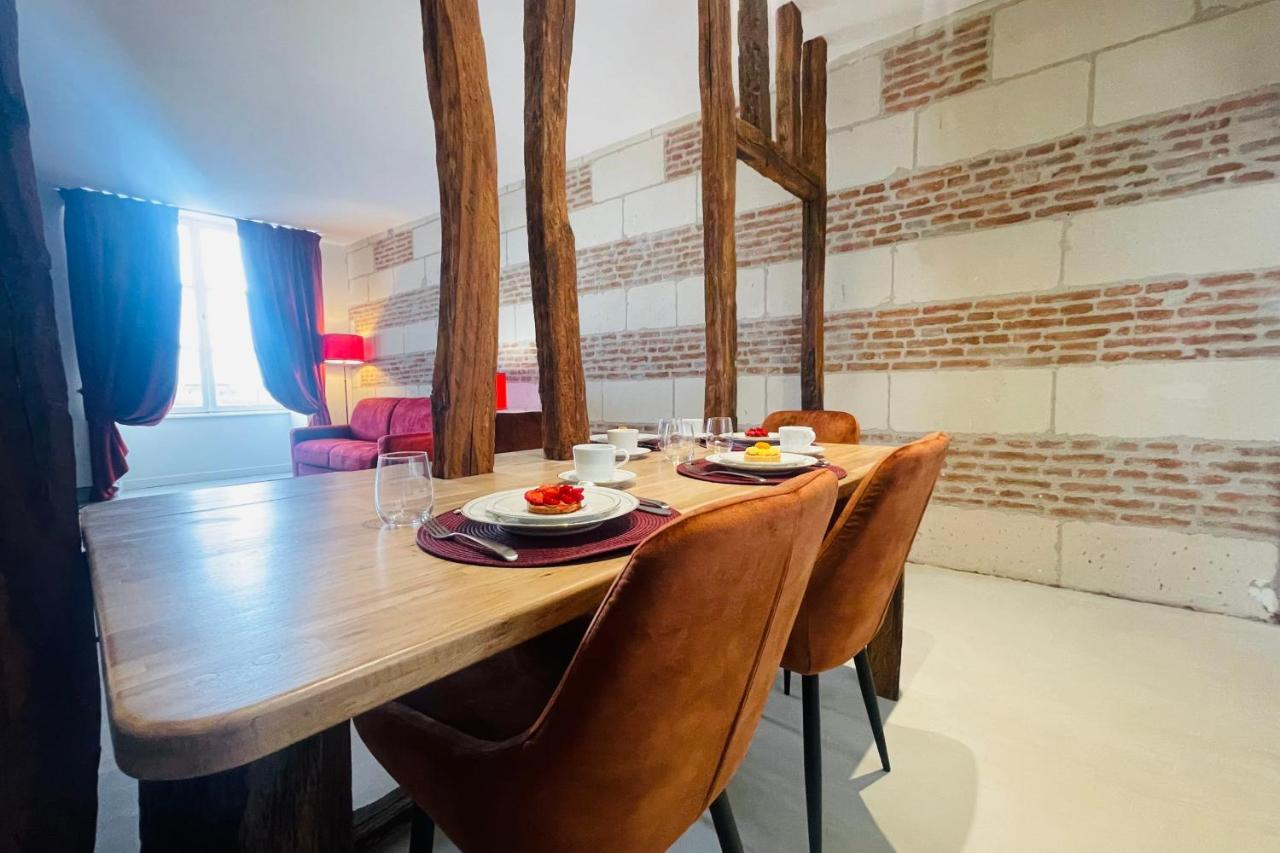 Splendid Apartment At The Foot Of The Castle Of Amboise - View Of The Loir Exteriér fotografie