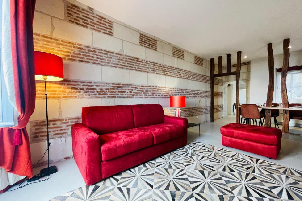Splendid Apartment At The Foot Of The Castle Of Amboise - View Of The Loir Exteriér fotografie