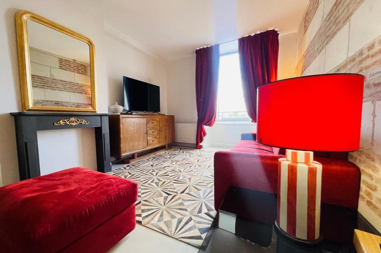 Splendid Apartment At The Foot Of The Castle Of Amboise - View Of The Loir Exteriér fotografie